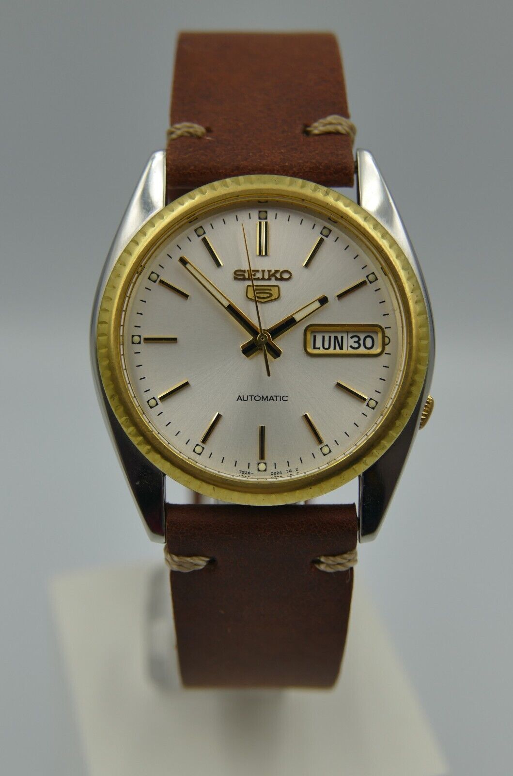 vintage watch mens Seiko 7s26-0500 A4 KY automatic seikojust datejust serviced