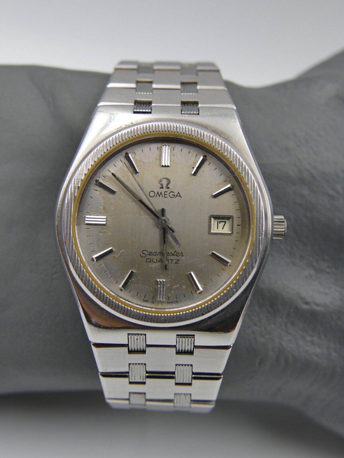 Omega Seamaster quartz cal. 1342 ref. 196.0134 / 396.0873 vintage 70's royal oak