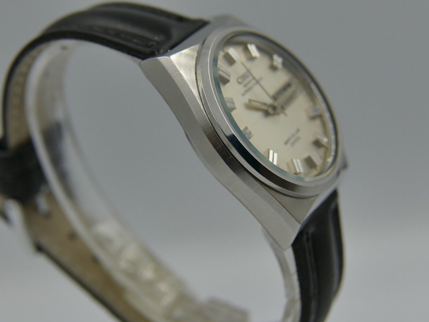 70's vintage watch mens Camy sea club crystal ref. 7638 superautomatic ETA 2789