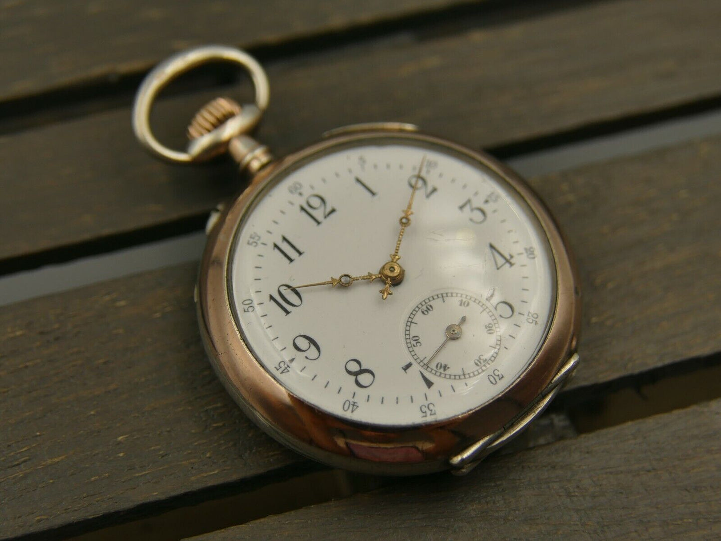 Bikupan pocket watch solid silver / gold L.U.C Louis Ulysse Chopard cal. 12''