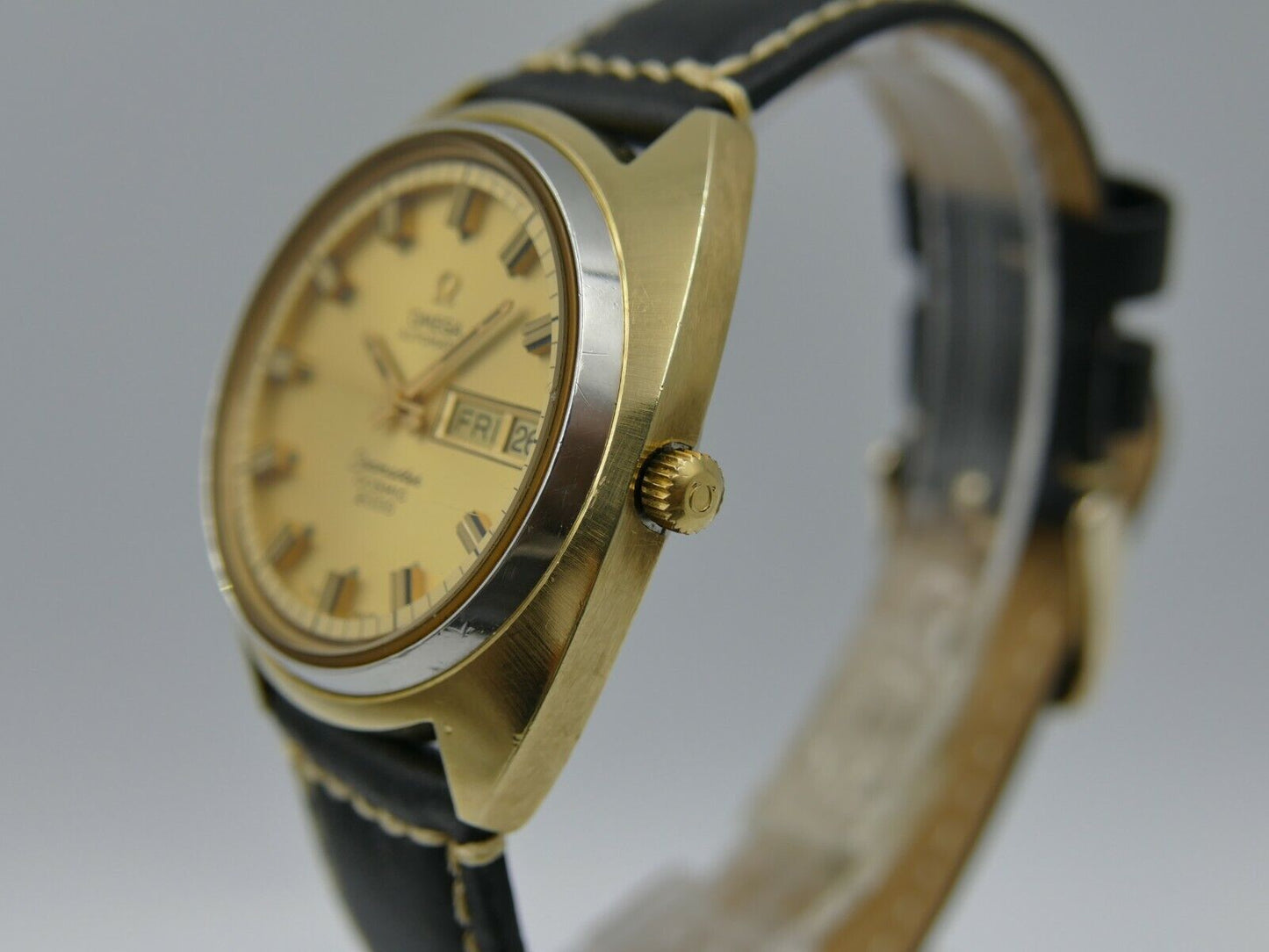 70's vintage Omega Seamaster Cosmic 2000 ref. 166.131 automatic cal 1022 gold