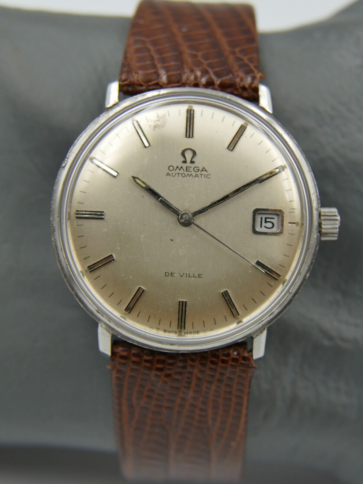 60's vintage watch mens Omega De Ville 166.033 automatic cal 562 serviced 34mm