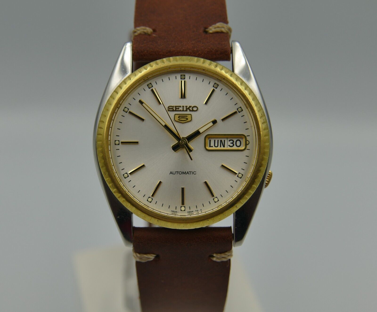 vintage watch mens Seiko 7s26-0500 A4 KY automatic seikojust datejust serviced