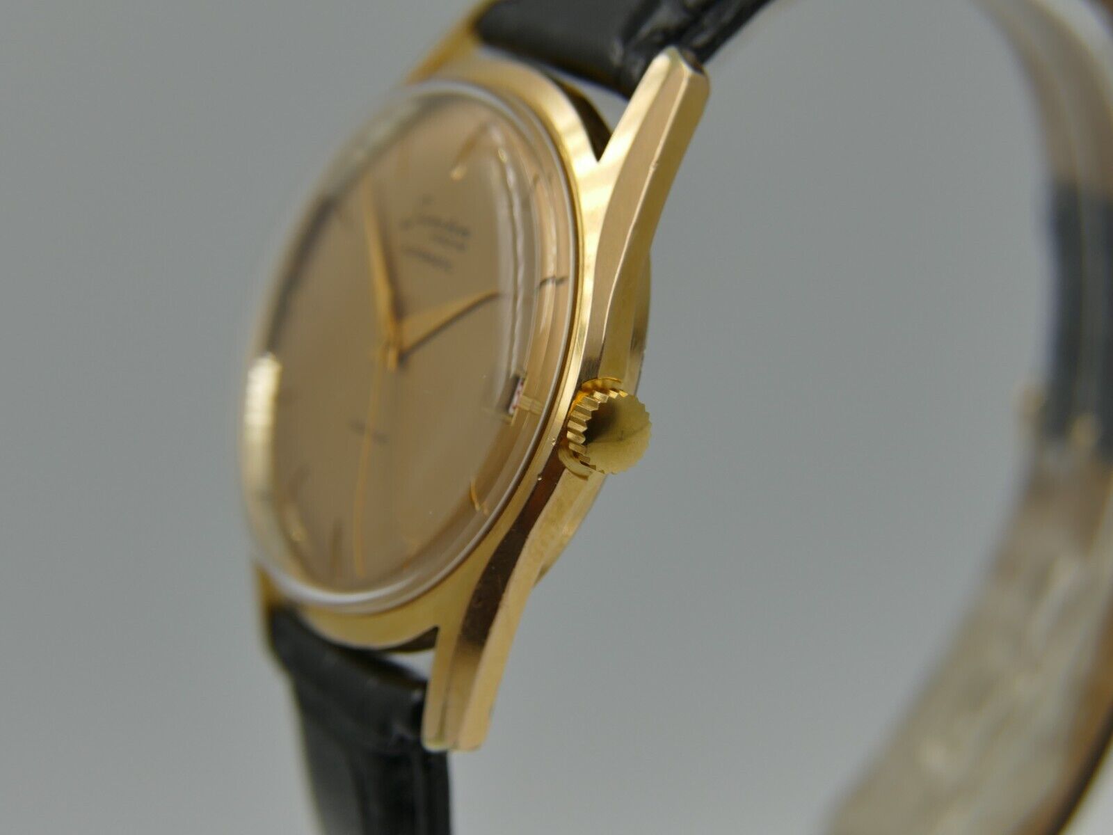 70's vintage watch montre mens Samson morzine automatic AS 1716 17 gold serviced