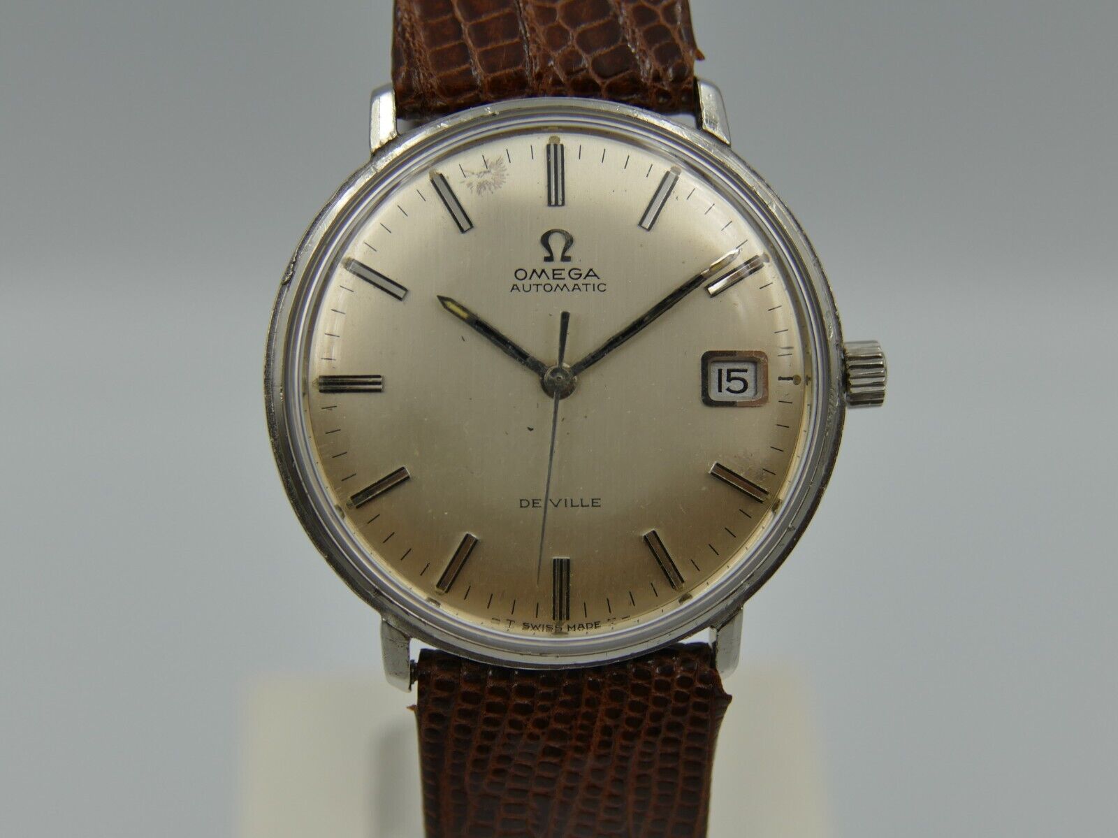 60's vintage watch mens Omega De Ville 166.033 automatic cal 562 serviced 34mm