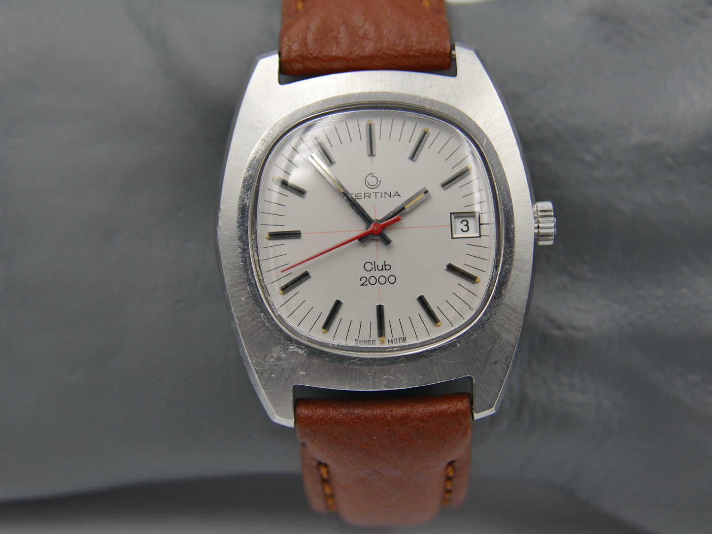 70's vintage watch mens certina Club 2000 ref. 445.3536.41 manual wind 25-021