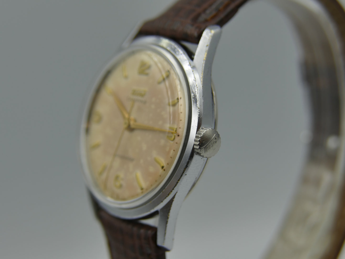 50's vintage watch mens Tissot Camping Ref. 51012 -1 manual wind cal. 27B-21