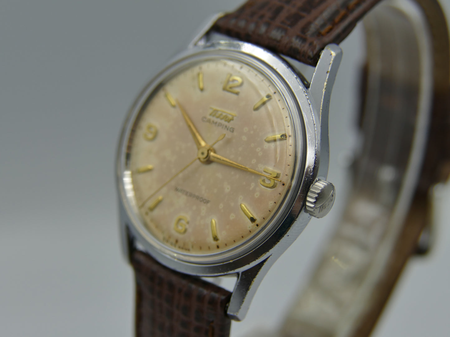 50's vintage watch mens Tissot Camping Ref. 51012 -1 manual wind cal. 27B-21