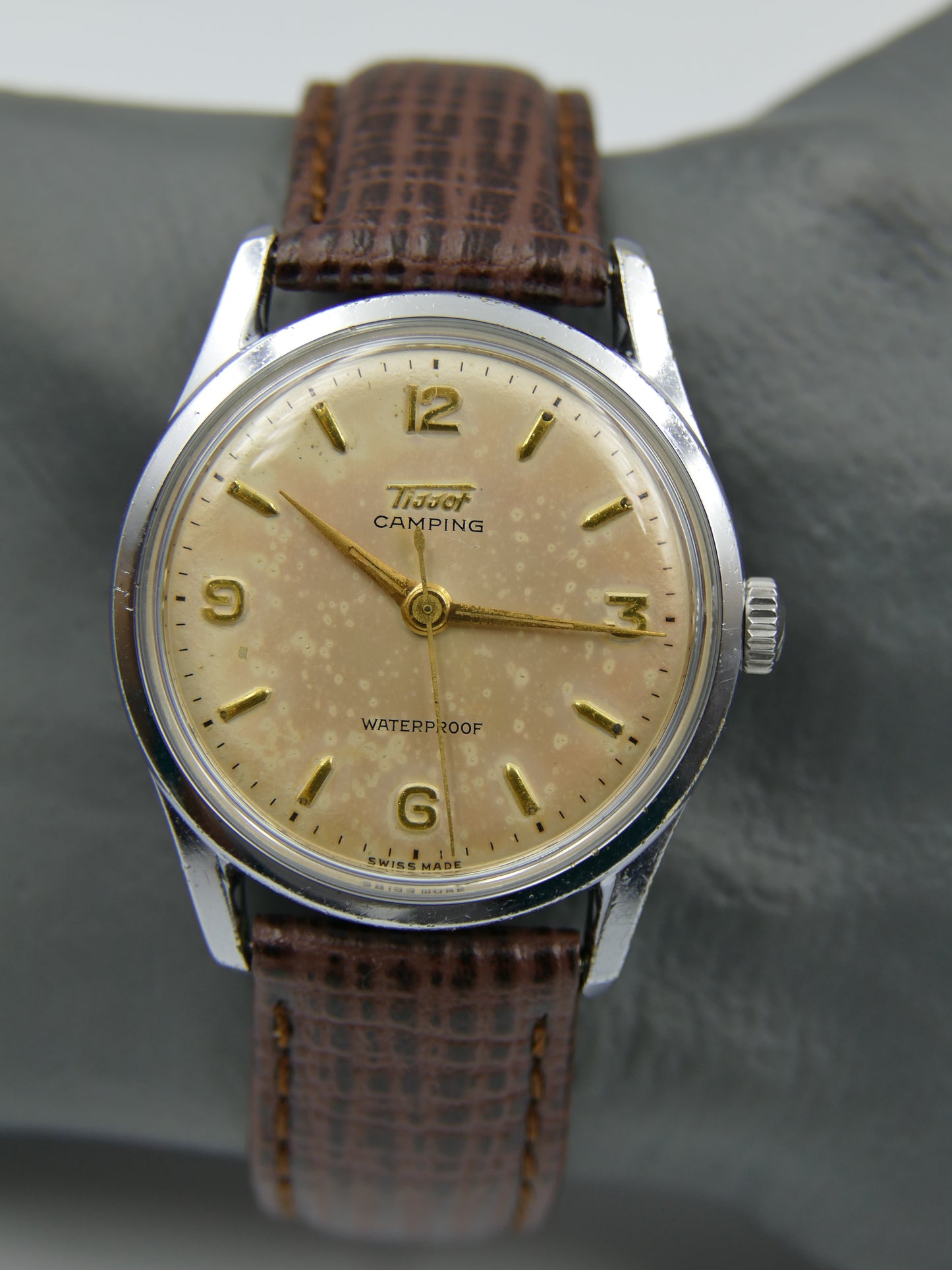 50's vintage watch mens Tissot Camping Ref. 51012 -1 manual wind cal. 27B-21