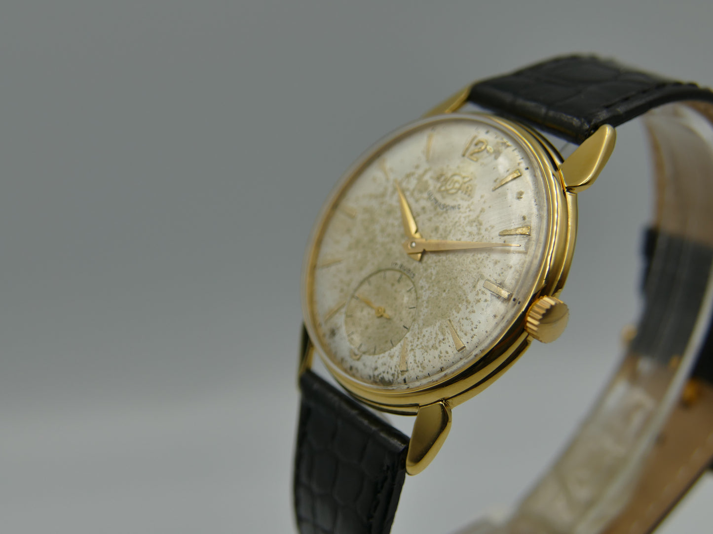 50's vintage watch mens Enicar Ultrasonic manual wind AR 1292 ref. 1000-2-12 P