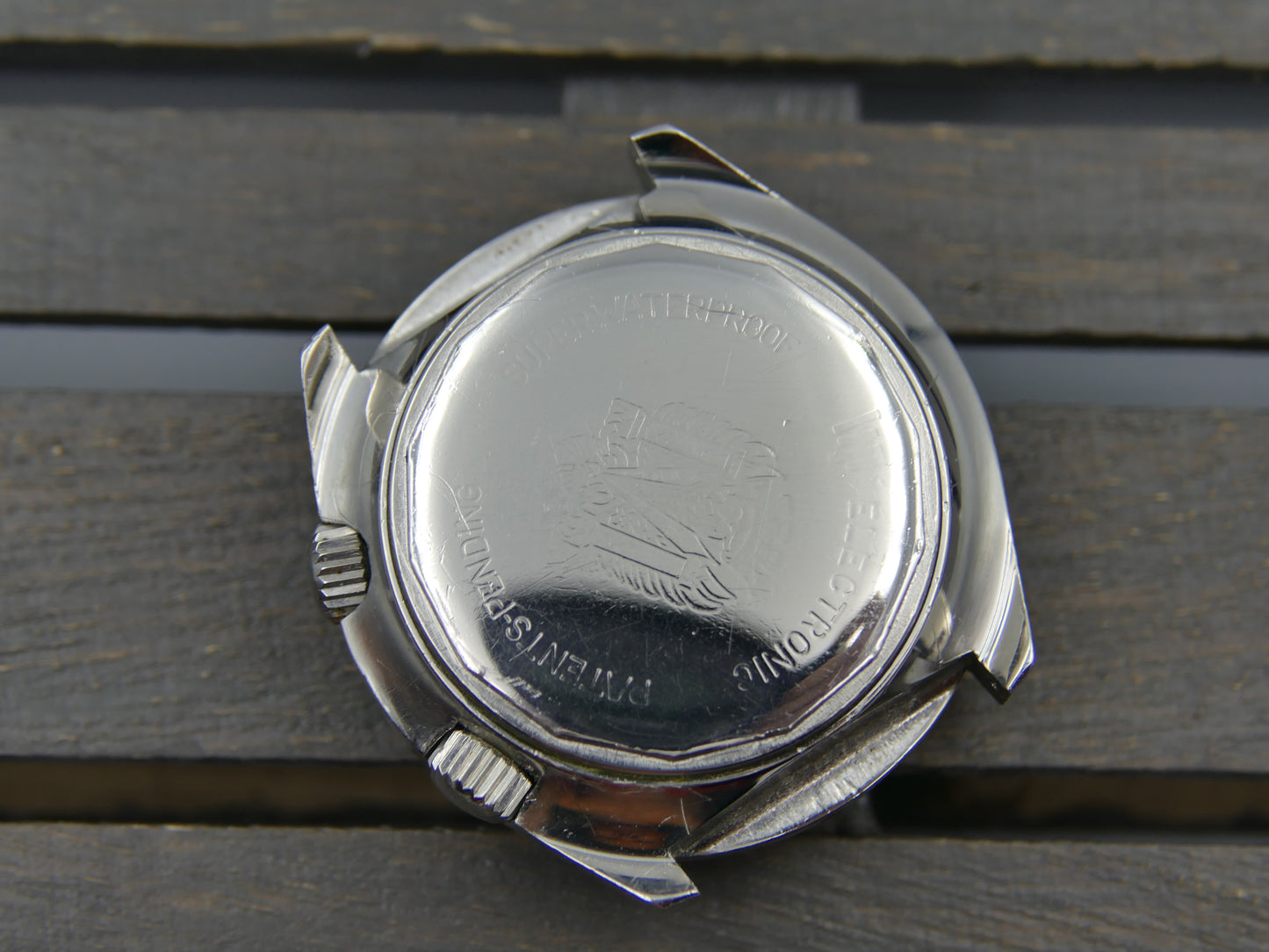 70's vintage watch mens Lip Nautic Ski super compressor 42mm diver ref. 60.592