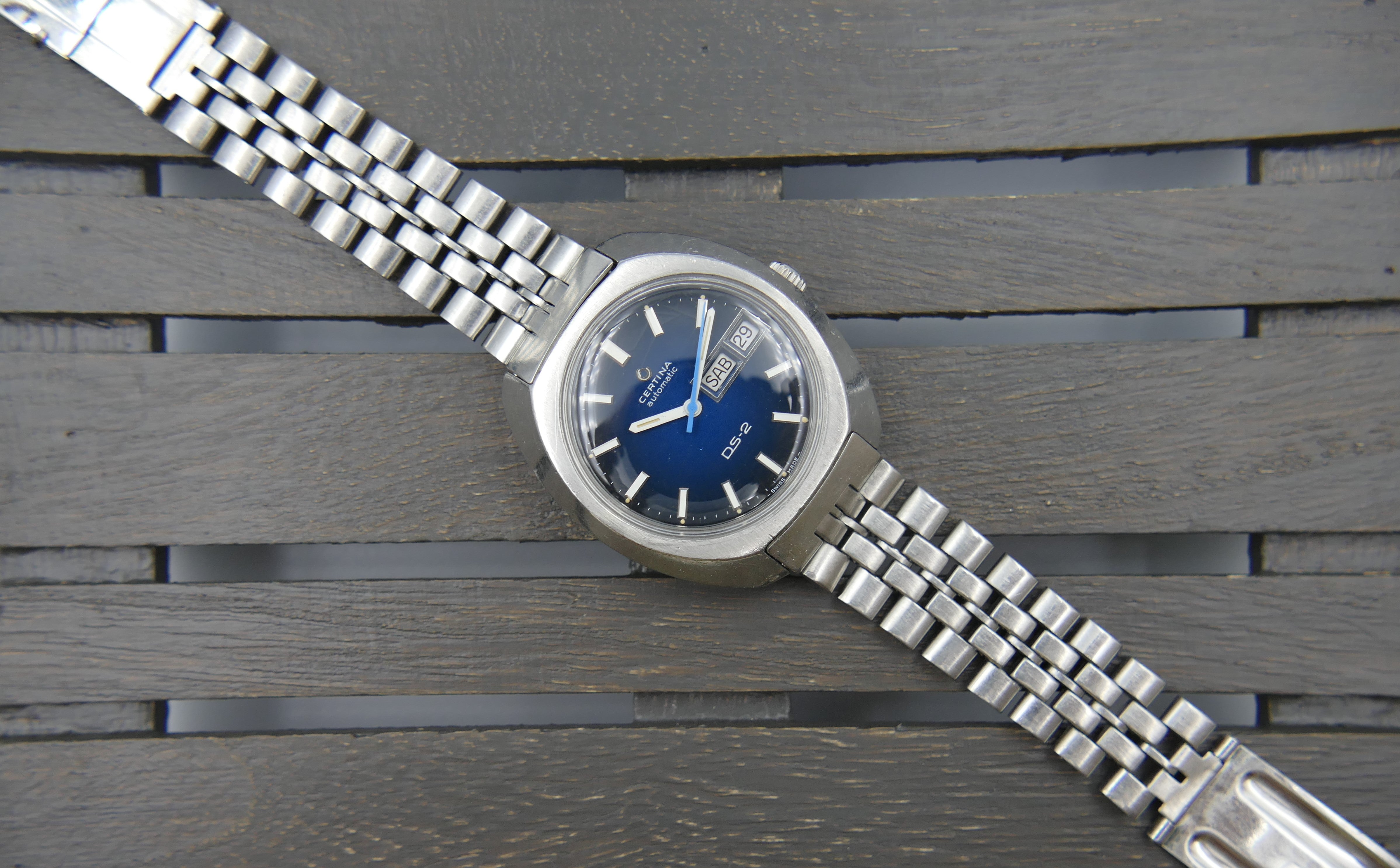 70s vintage men Certina DS-2 automatic cal 25-652 ref. 5901 300