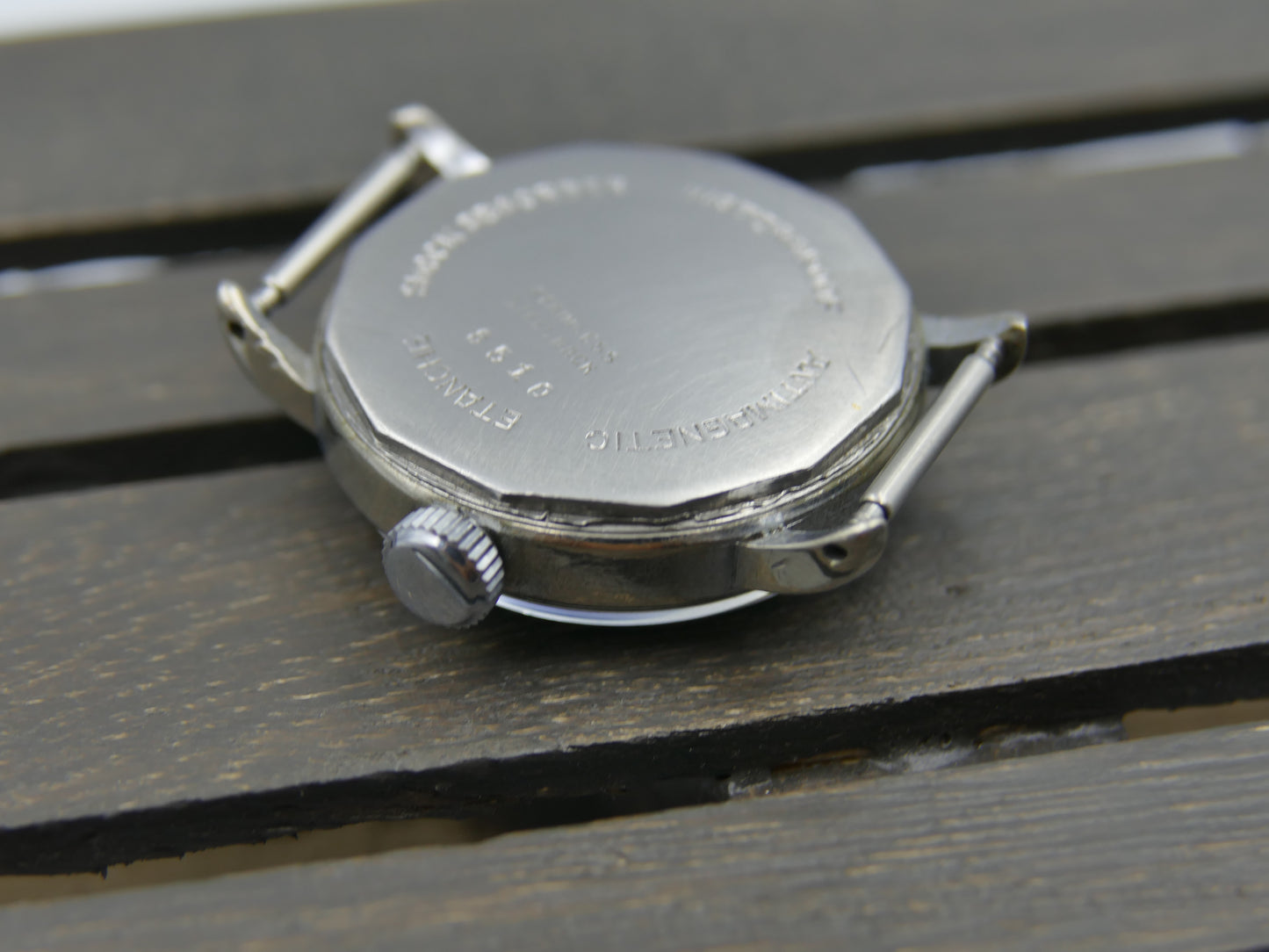 40's vintage watch Cortebert WW2 ref. 8510 manual wind ET. 926 military style