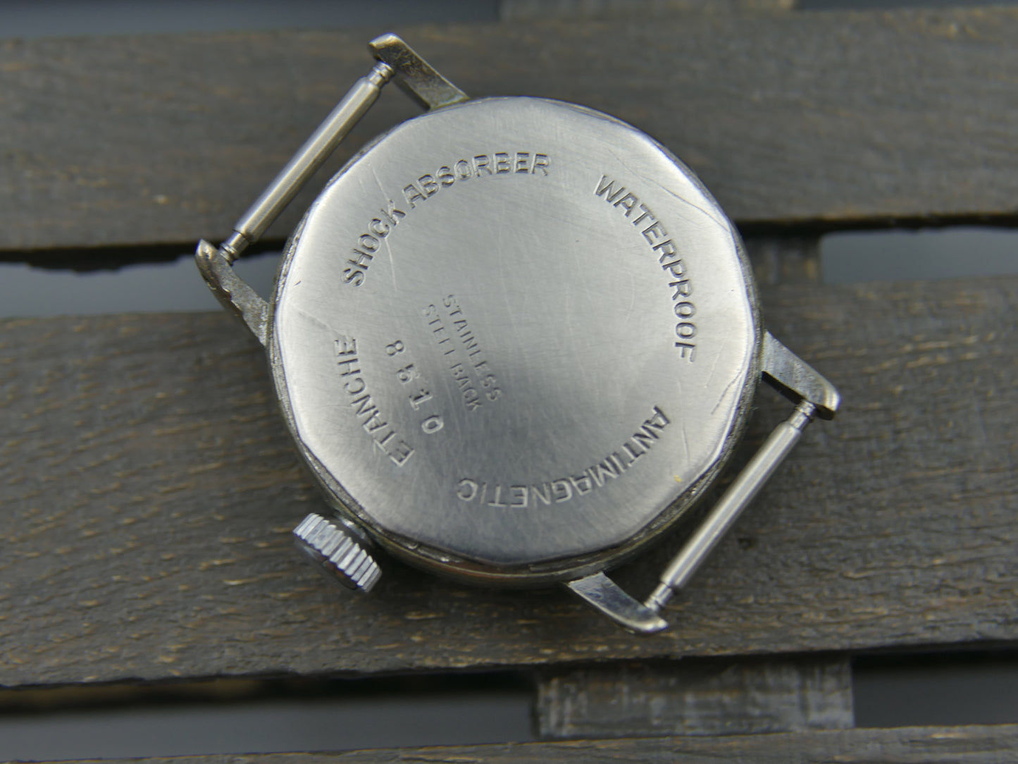 40's vintage watch Cortebert WW2 ref. 8510 manual wind ET. 926 military style