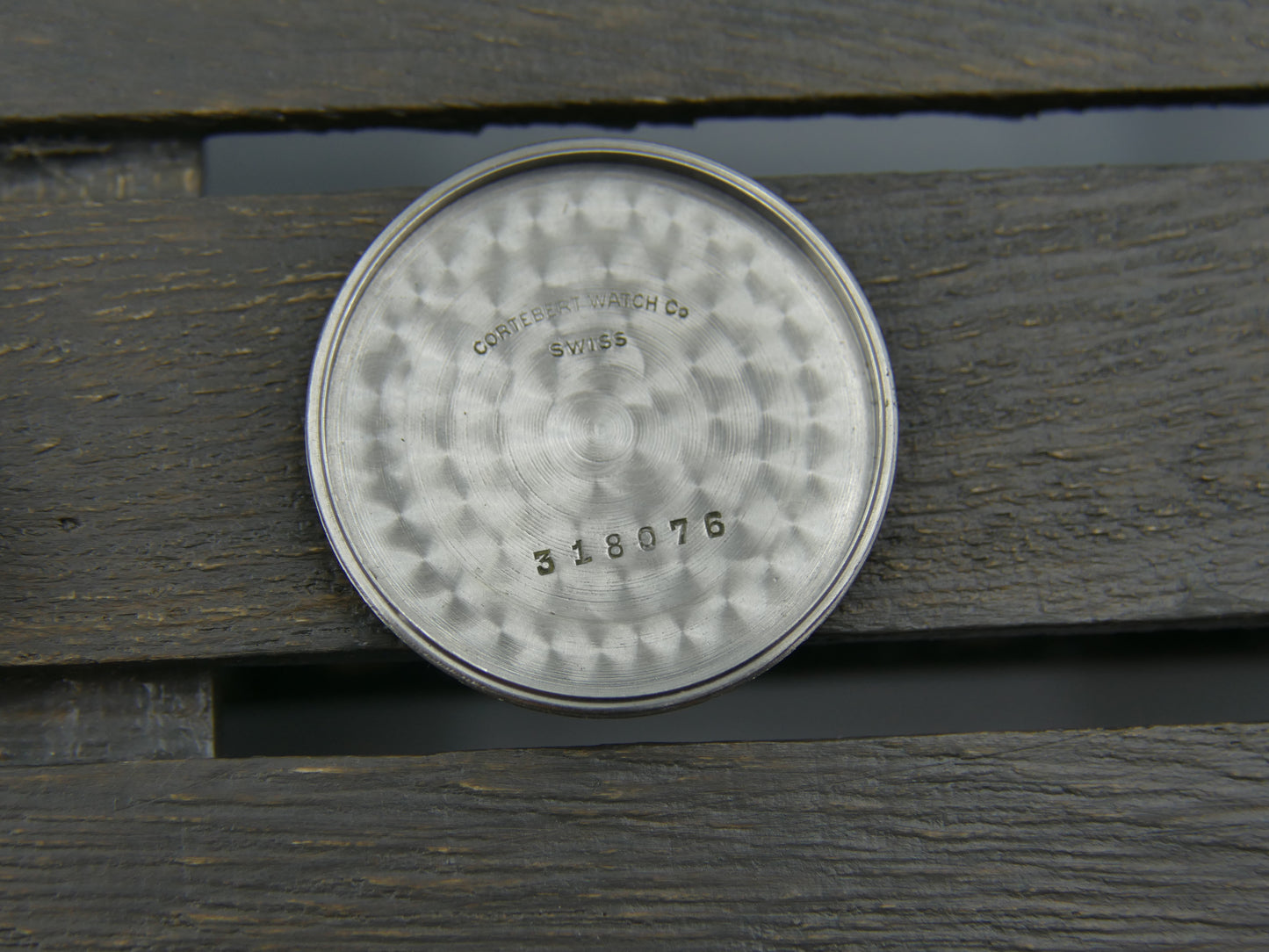 40's vintage watch Cortebert WW2 ref. 8510 manual wind ET. 926 military style