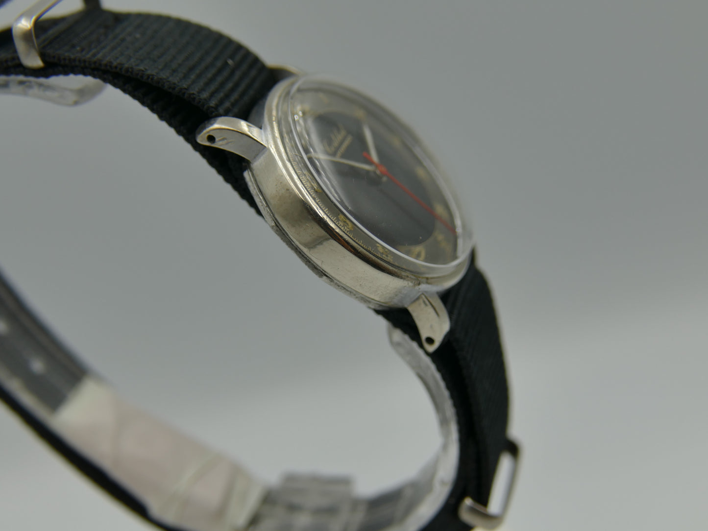 40's vintage watch Cortebert WW2 ref. 8510 manual wind ET. 926 military style