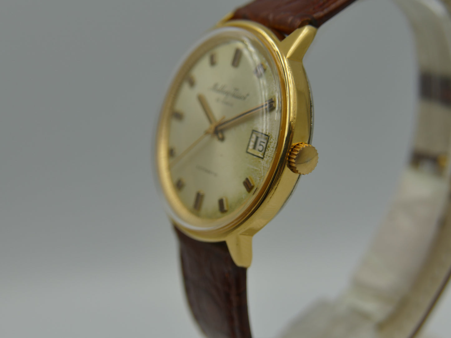 70's vintage watch mens Mathey Tissot automatic 25jewels ETA 2472 rare 35mm