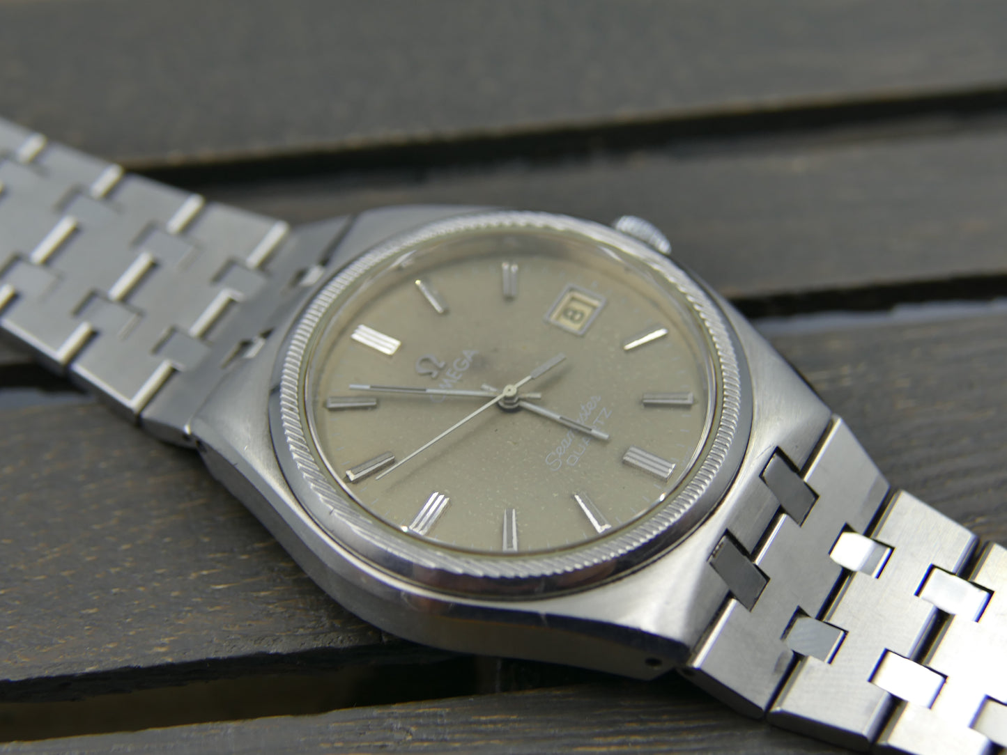 Omega Seamaster quartz cal. 1342 ref. 196.0134 / 396.0873 vintage 70's royal oak