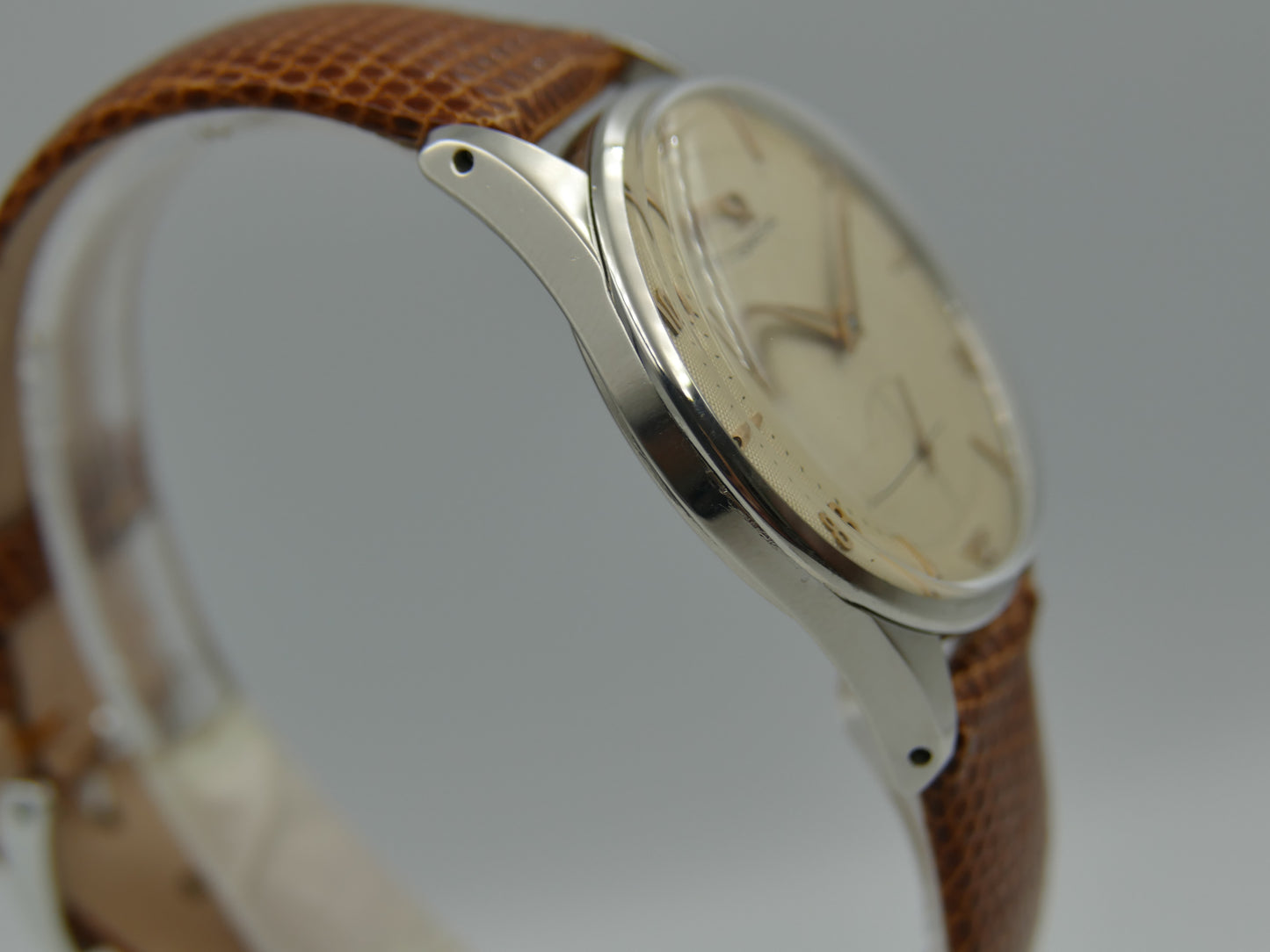 50's vintage watch mens Omega honeycomb ref. 2800 -1 manual wind cal. 266