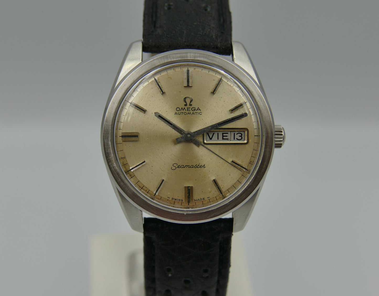 60's vintage watch mens Omega seamaster ref. 166.032 automatic cal. 752 serviced