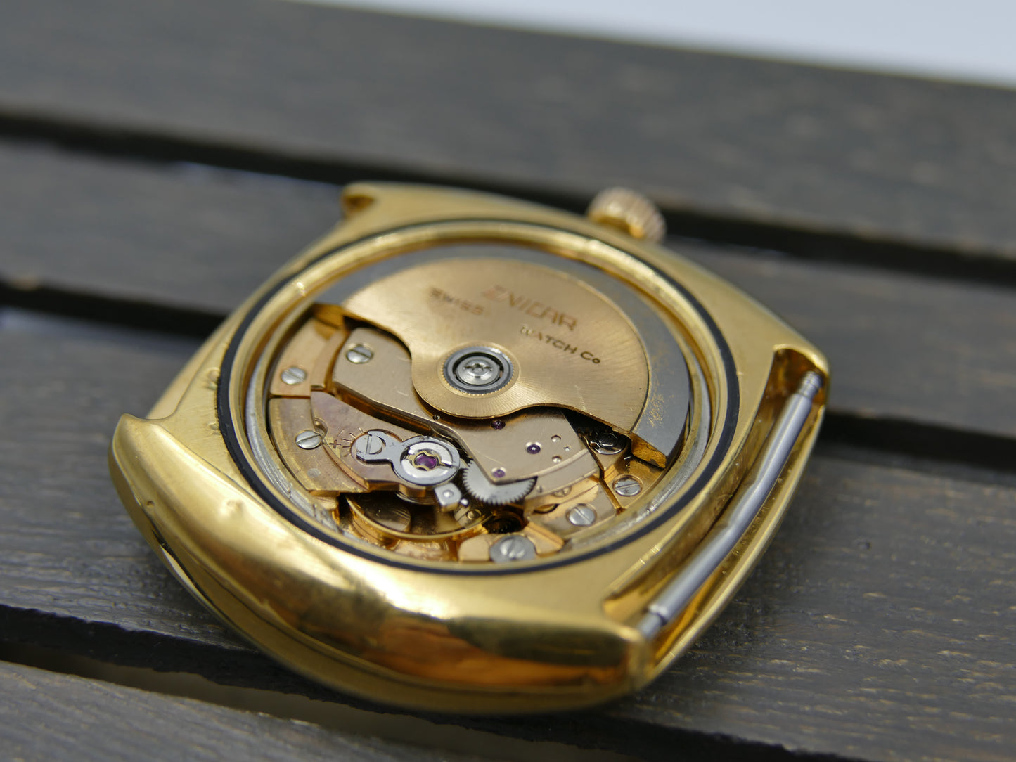 70's vintage watch mens Enicar Sherpa 320 ref 167-10-01 automatic cal. AR 167