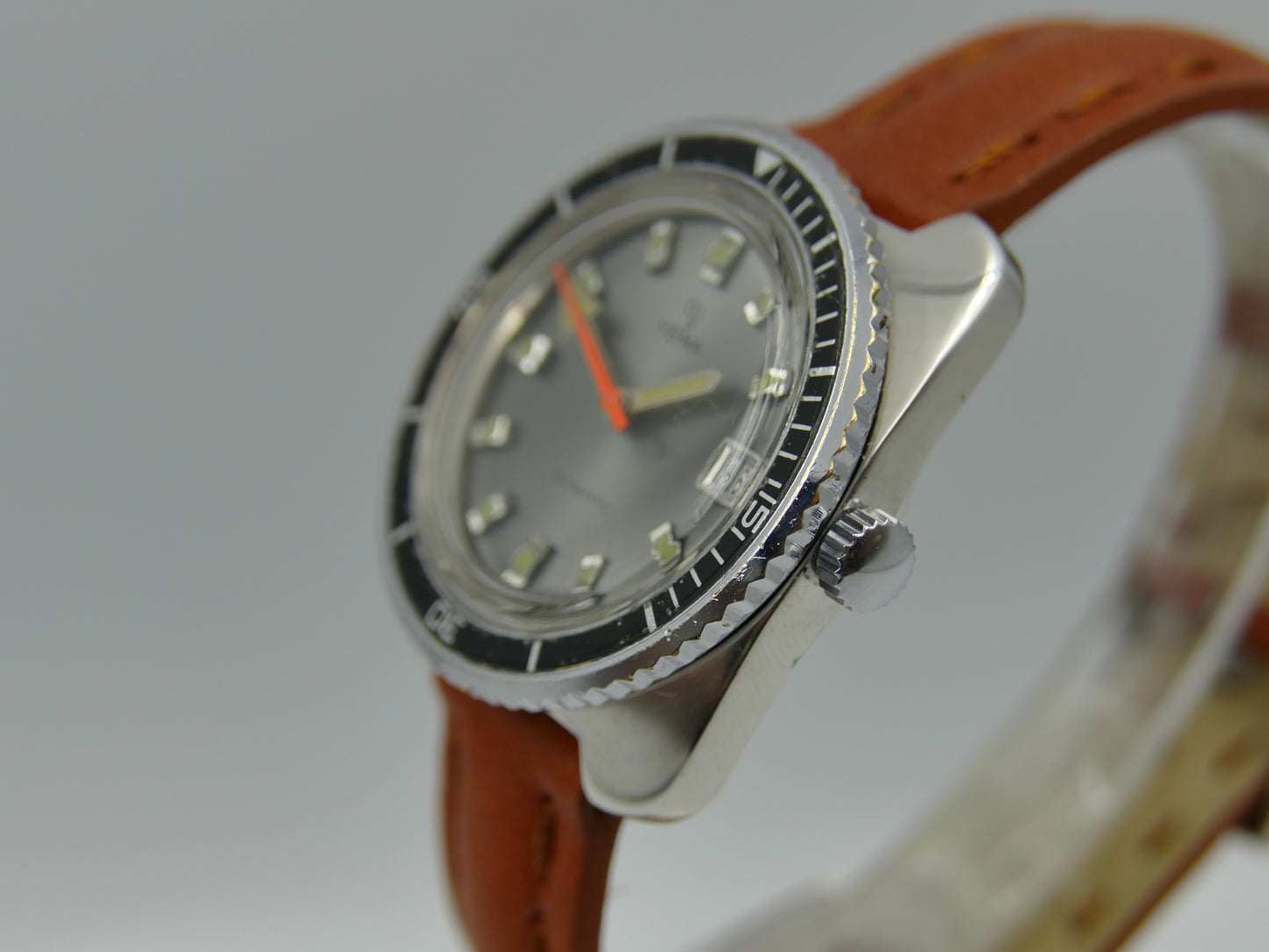 70's vintage watch mens Yema diver plongee ref 221214 automatic FE 3611