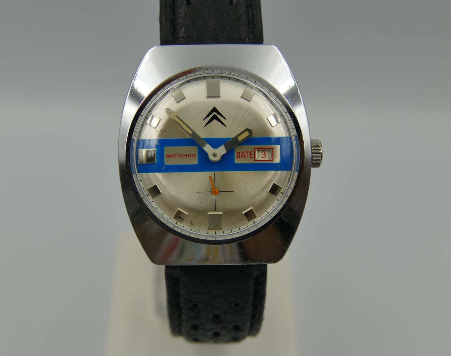 60's vintage watch mens very rare Citroen manual wind Wostok 2605 serviced 35mm