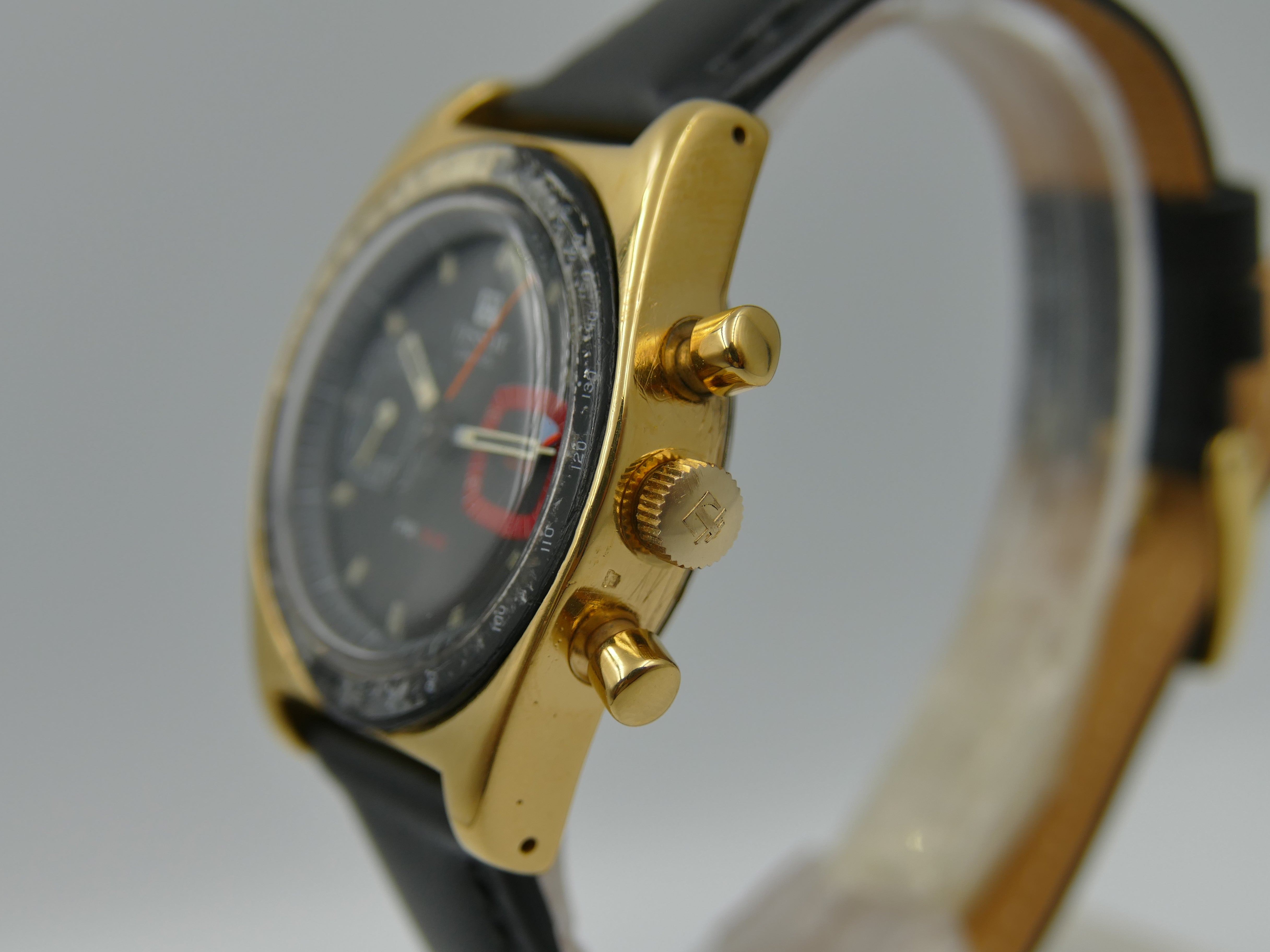 70's vintage watch mens Tissot PR 516 chronograph cal. 872 Lemania