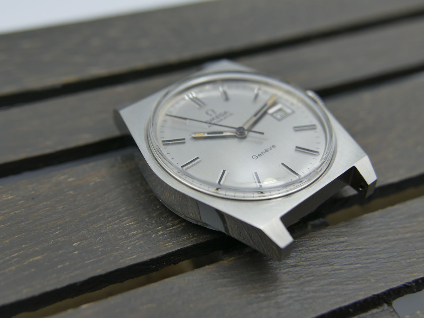 70's vintage watch mens Omega Geneve ref 166.0118 automatic cal. 1481