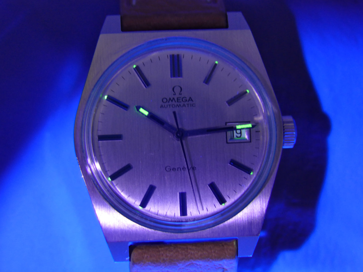 70's vintage watch mens Omega Geneve ref 166.0118 automatic cal. 1481