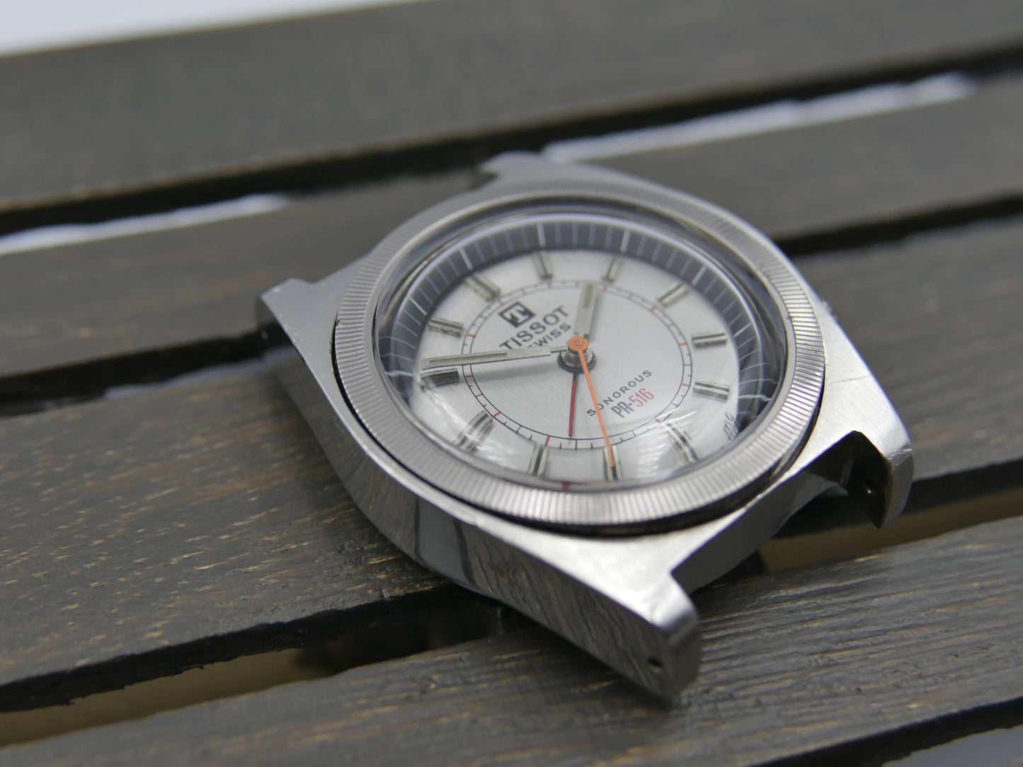 70's vintage watch mens Tissot PR 516 Sonorous Alarm AS1931 ref 40514 -3X