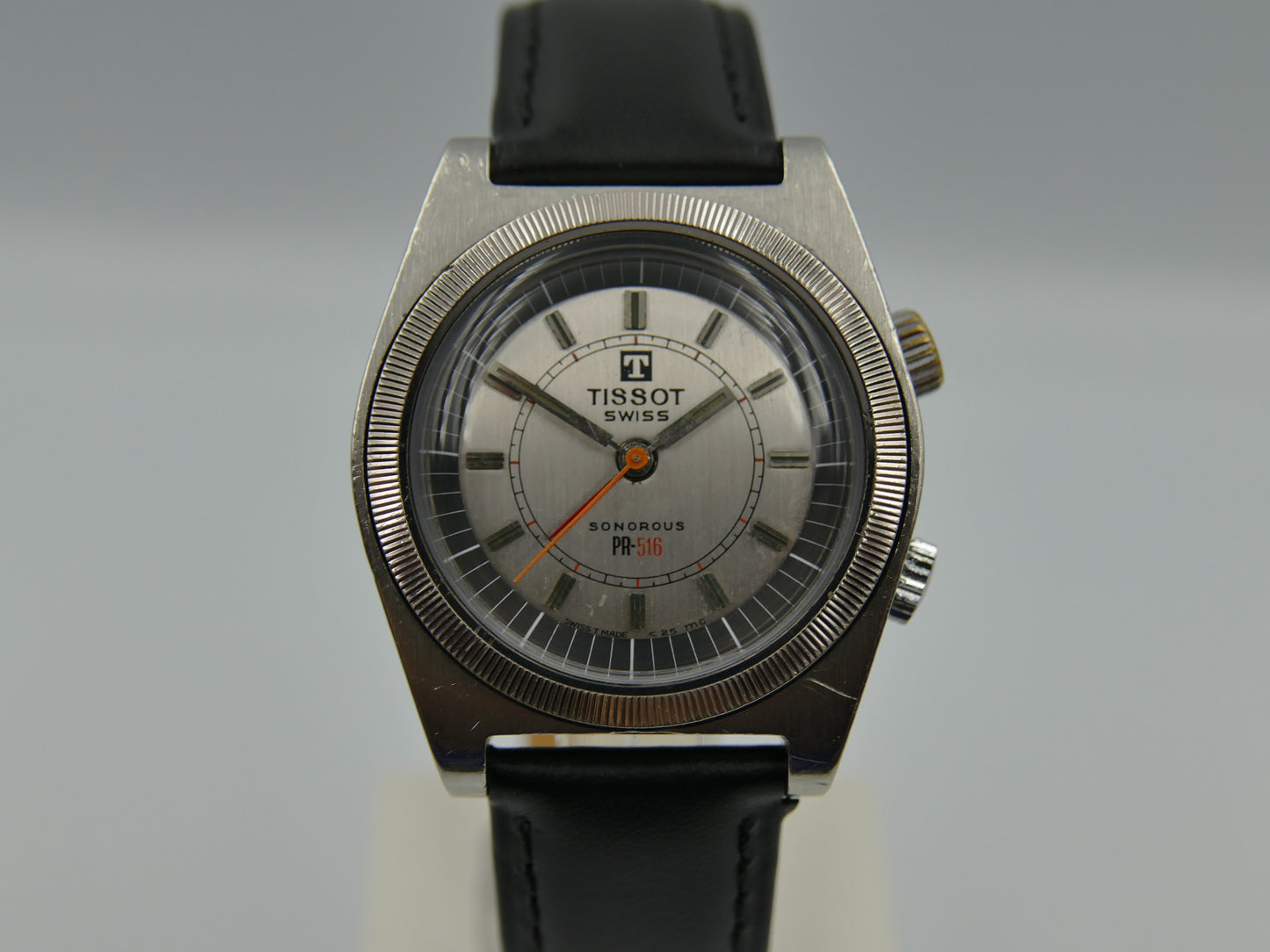 70's vintage watch mens Tissot PR 516 Sonorous Alarm AS1931 ref 40514 -3X