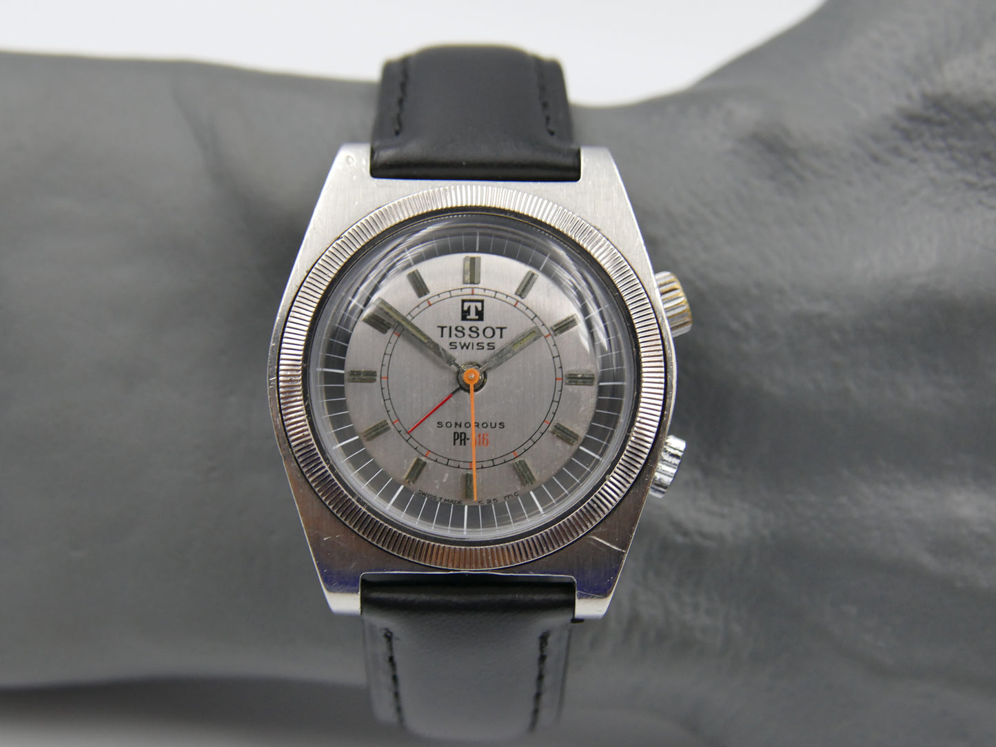 70's vintage watch mens Tissot PR 516 Sonorous Alarm AS1931 ref 40514 -3X