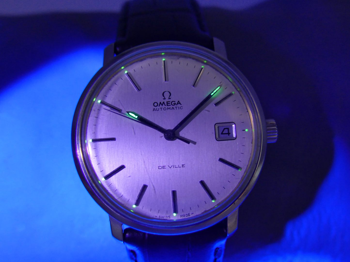 70s vintage watch mens Omega De Ville ref 166.0134 automatic 1012 SS serviced