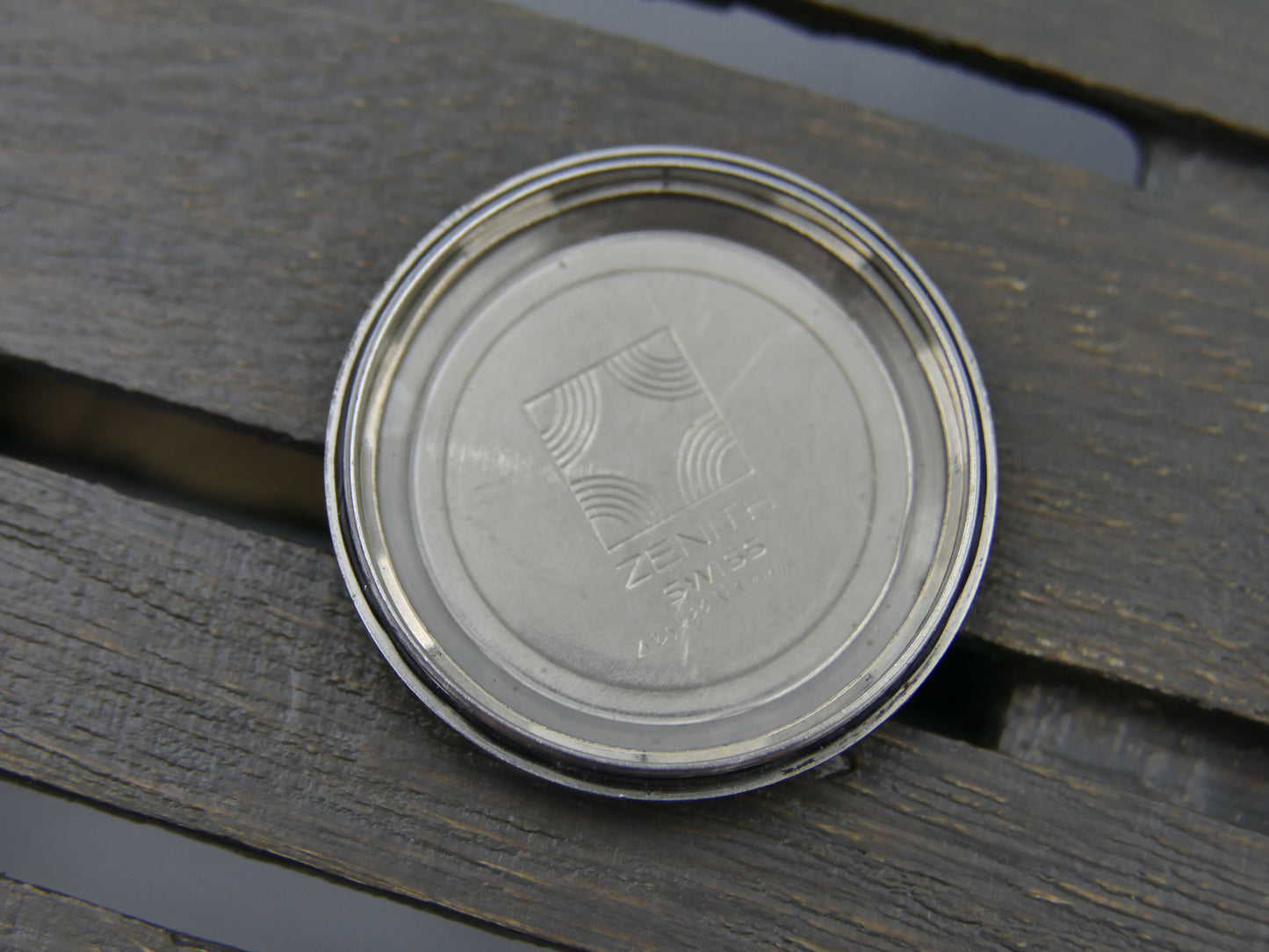 70's vintage watch mens zenith surf ref. 01.1300.380 automatic cal 2572 PC steel