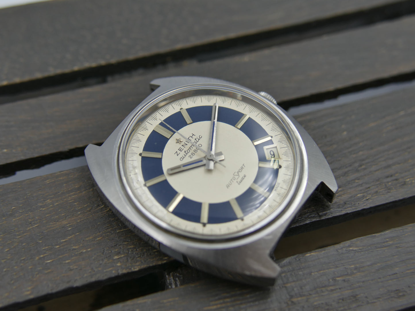 70's vintage watch mens Zenith automatic 28800 AutoSport luxe cal 2562