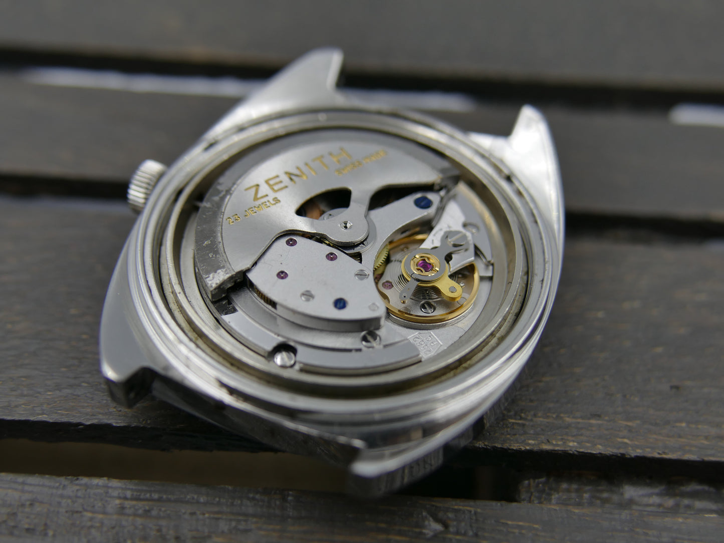 70's vintage watch mens Zenith automatic 28800 AutoSport luxe cal 2562