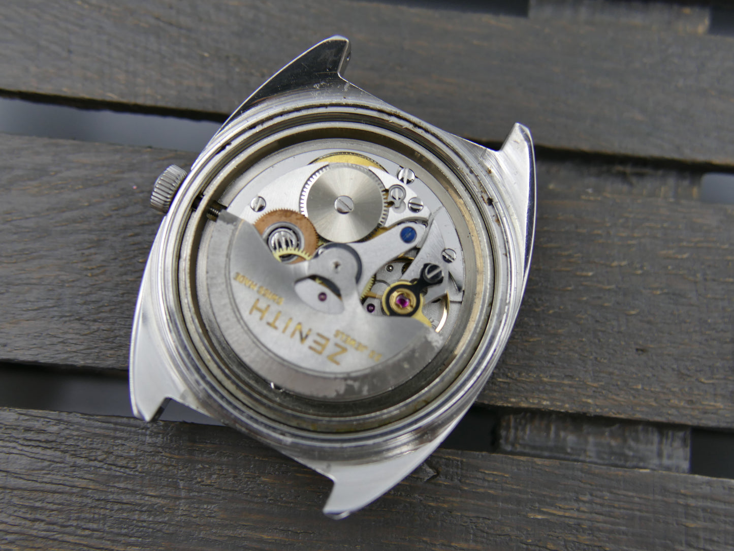 70's vintage watch mens Zenith automatic 28800 AutoSport luxe cal 2562