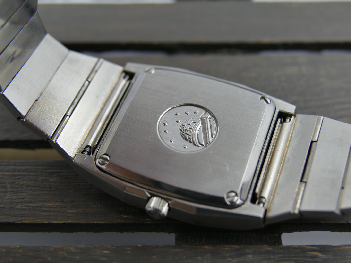 70's vintage watch mens Omega Constellation Chronometer quartz 1343 ref 198.0113