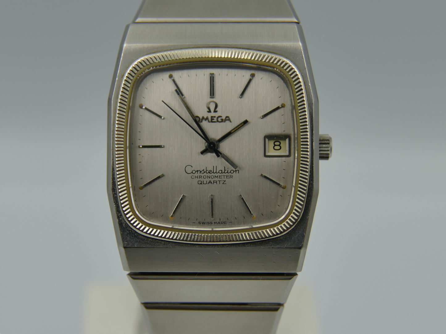 70's vintage watch mens Omega Constellation Chronometer quartz 1343 ref 198.0113