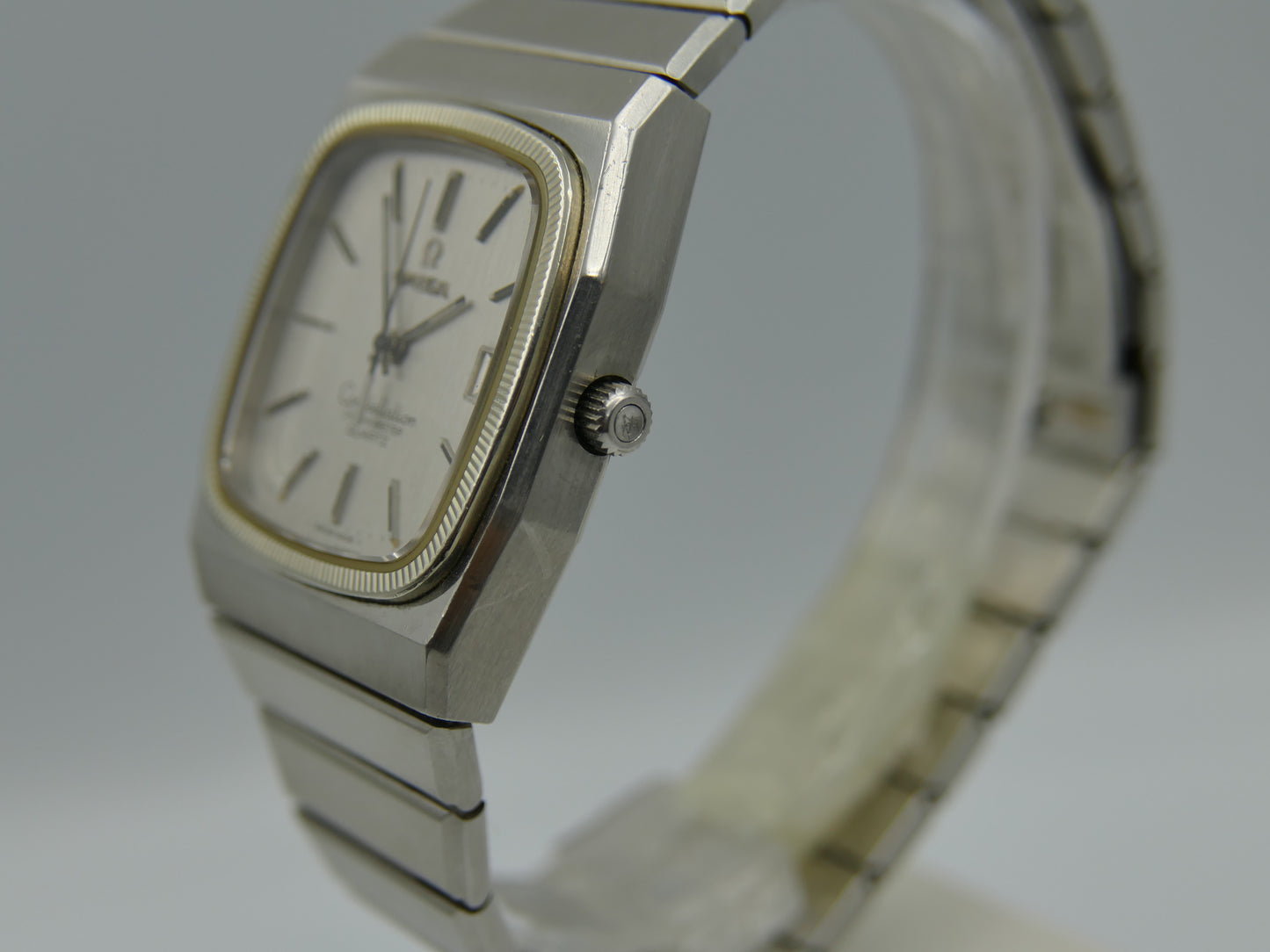 70's vintage watch mens Omega Constellation Chronometer quartz 1343 ref 198.0113