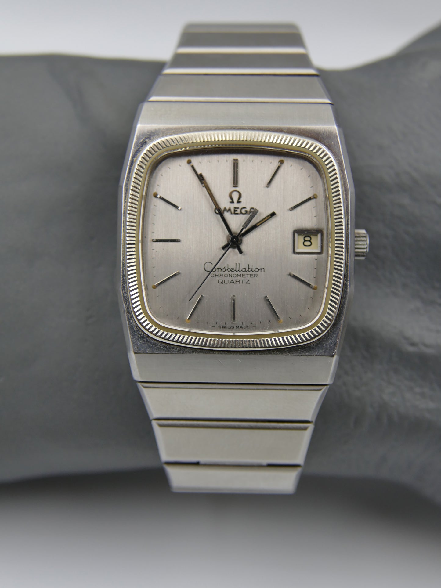 70's vintage watch mens Omega Constellation Chronometer quartz 1343 ref 198.0113