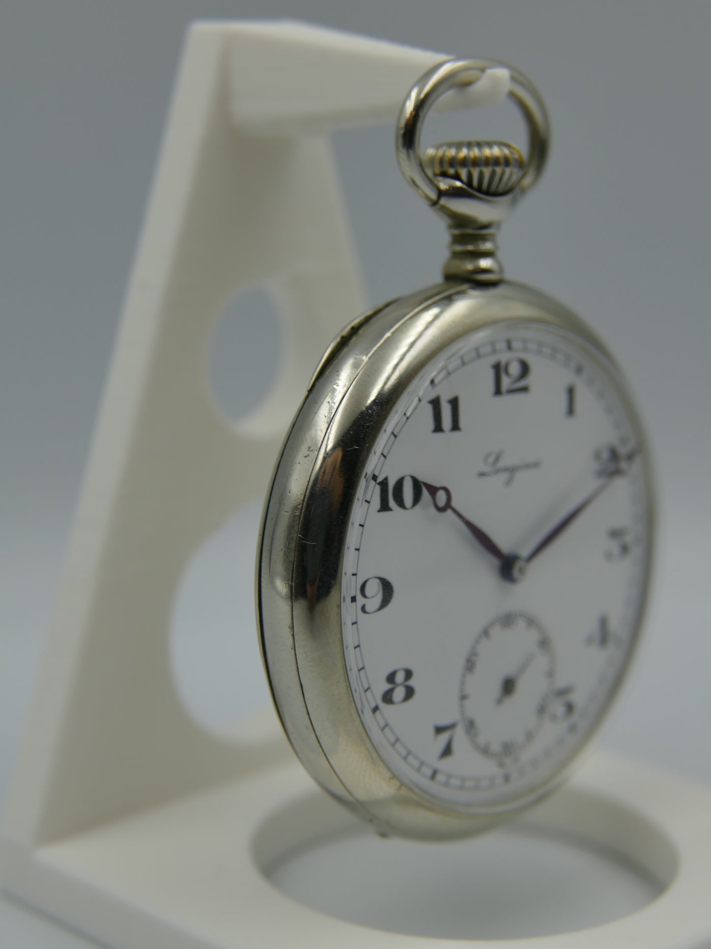 1927 vintage pocket gousset watch Longines manual wind