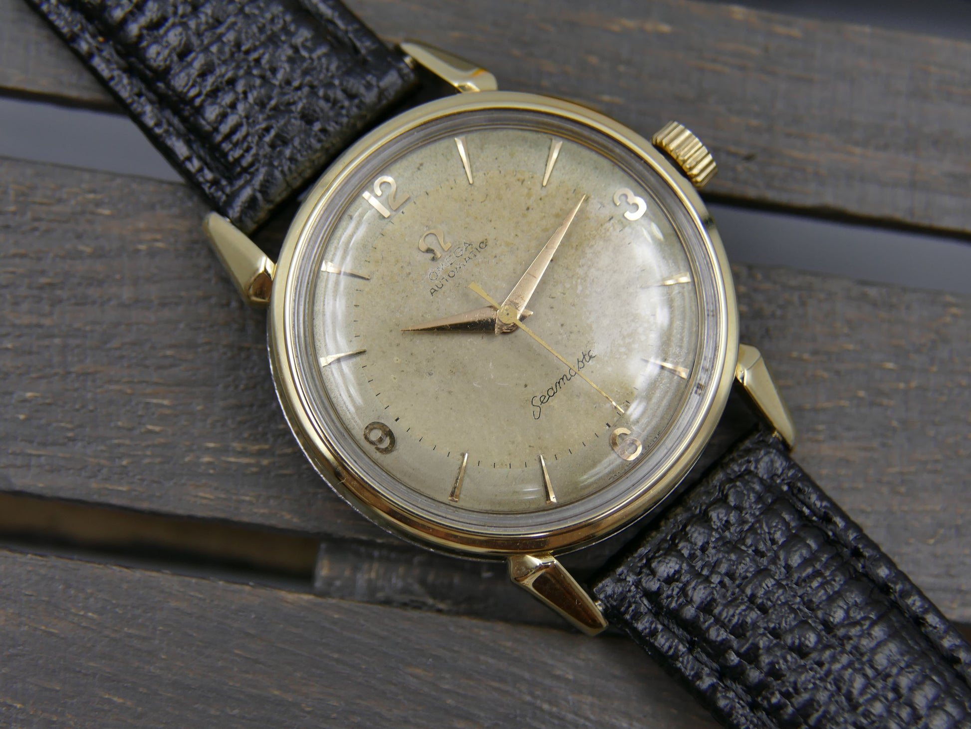 50's vintage watch mens Omega Seamaster 2832 -3 SC automatic 471 rare