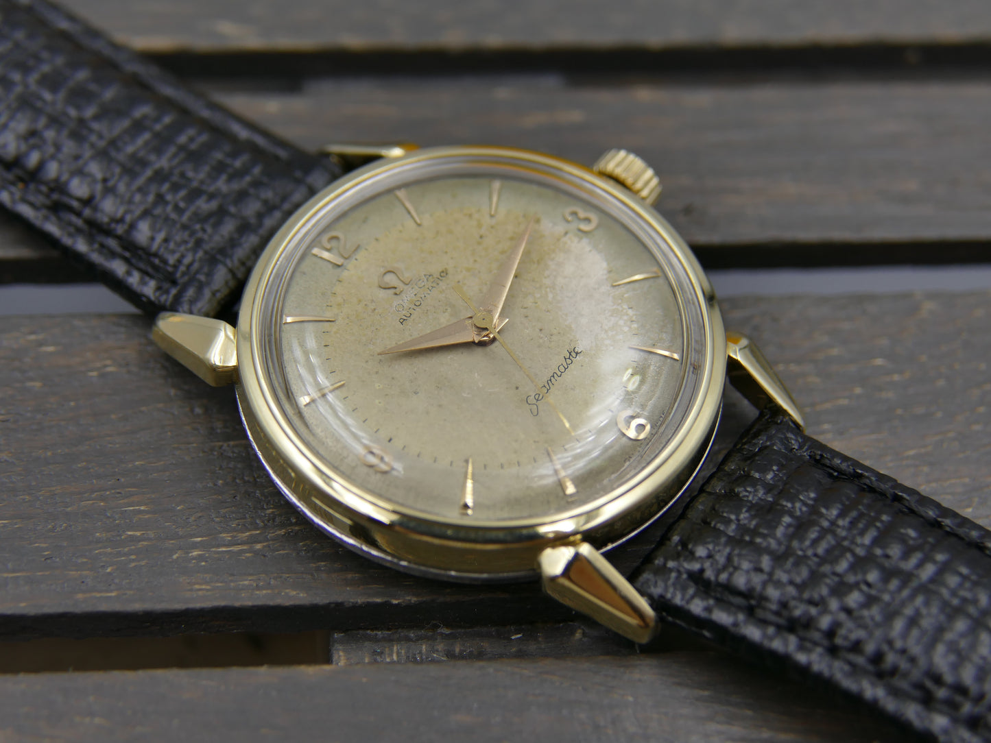 50's vintage watch mens Omega Seamaster ref. 2832 -3 SC automatic cal. 471 rare