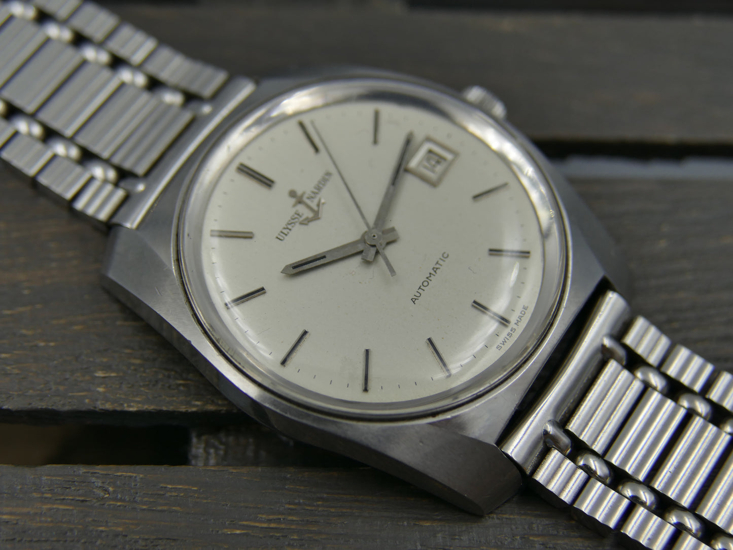 60s vintage watch mens Ulysse Nardin ref 10935-1 Automatic Cal. N11KH