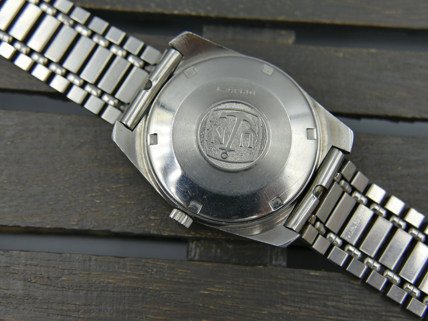 60s vintage watch mens Ulysse Nardin ref 10935-1 Automatic Cal. N11KH
