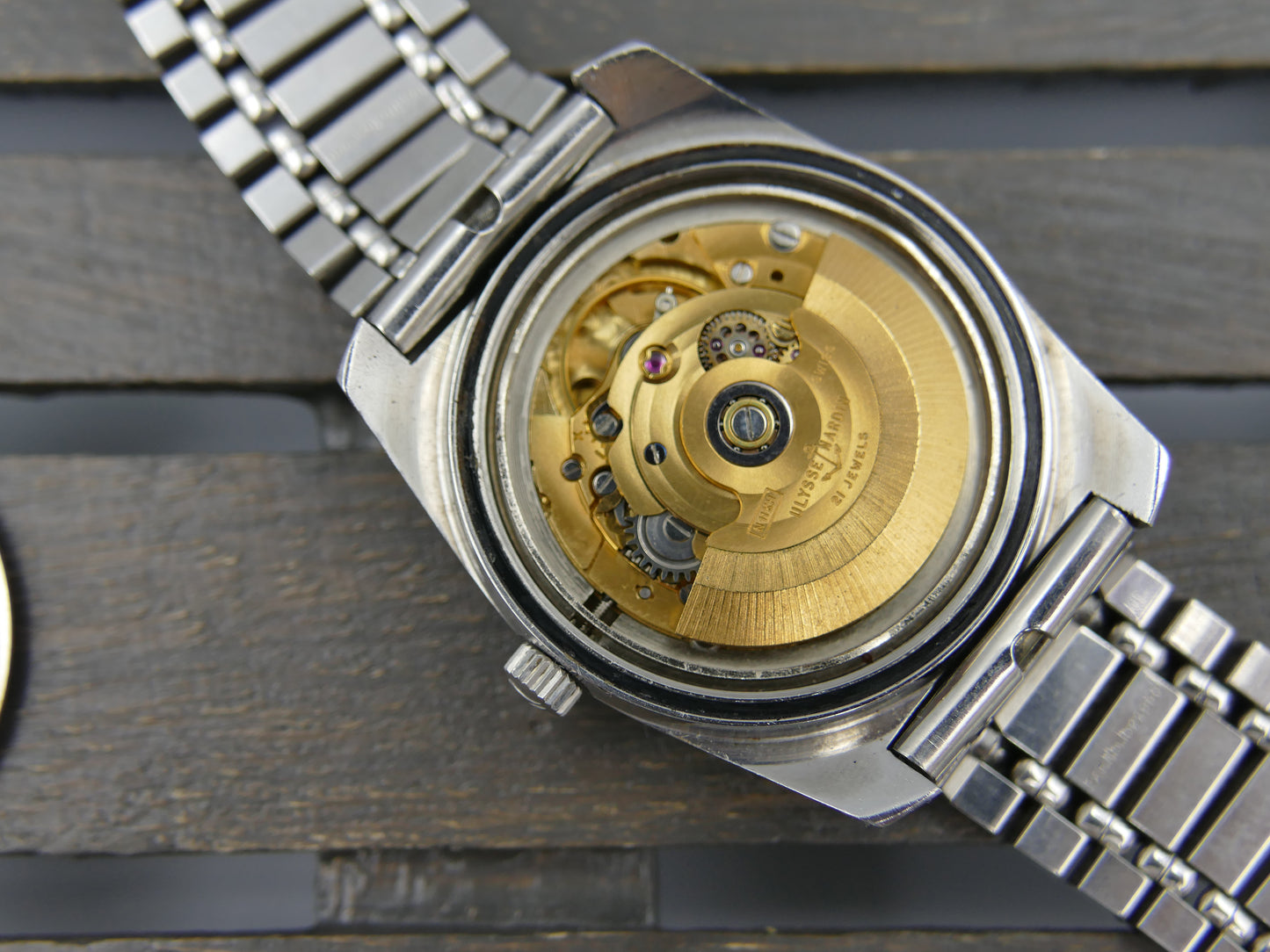 60s vintage watch mens Ulysse Nardin ref 10935-1 Automatic Cal. N11KH