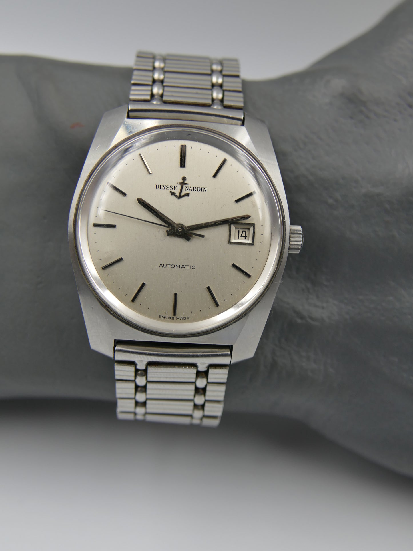 60s vintage watch mens Ulysse Nardin ref 10935-1 Automatic Cal. N11KH