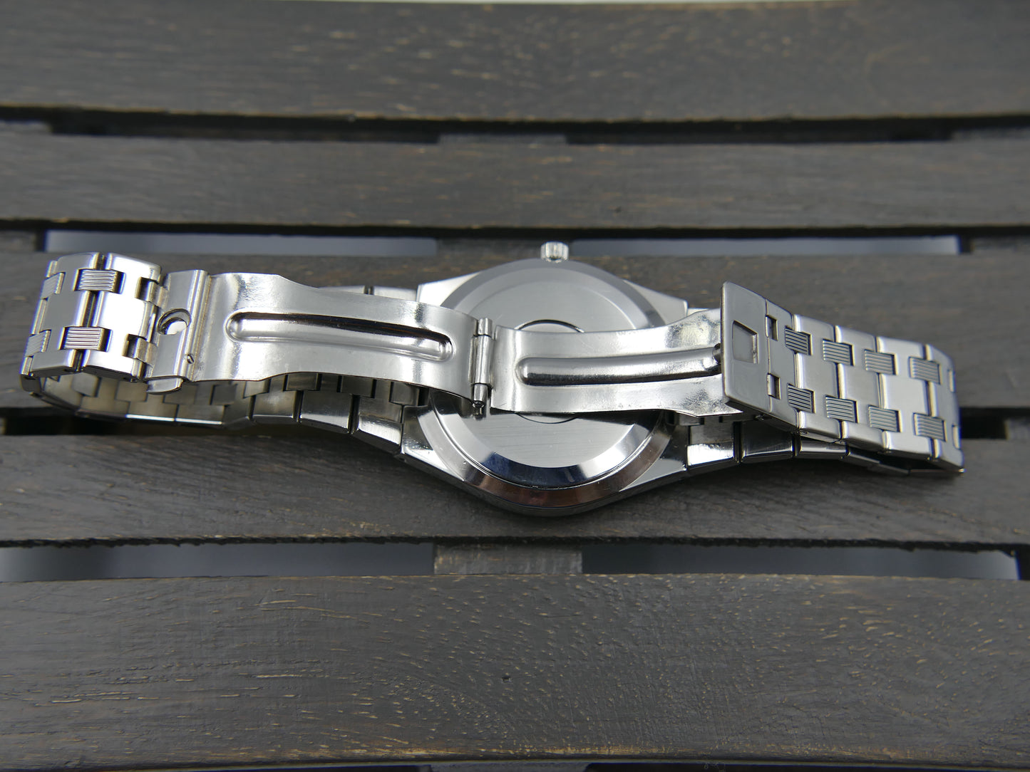 70s vintage watch mens Omega Seamaster quartz cal. 1342 ref. 196.0134 / 396.0873 royal oak